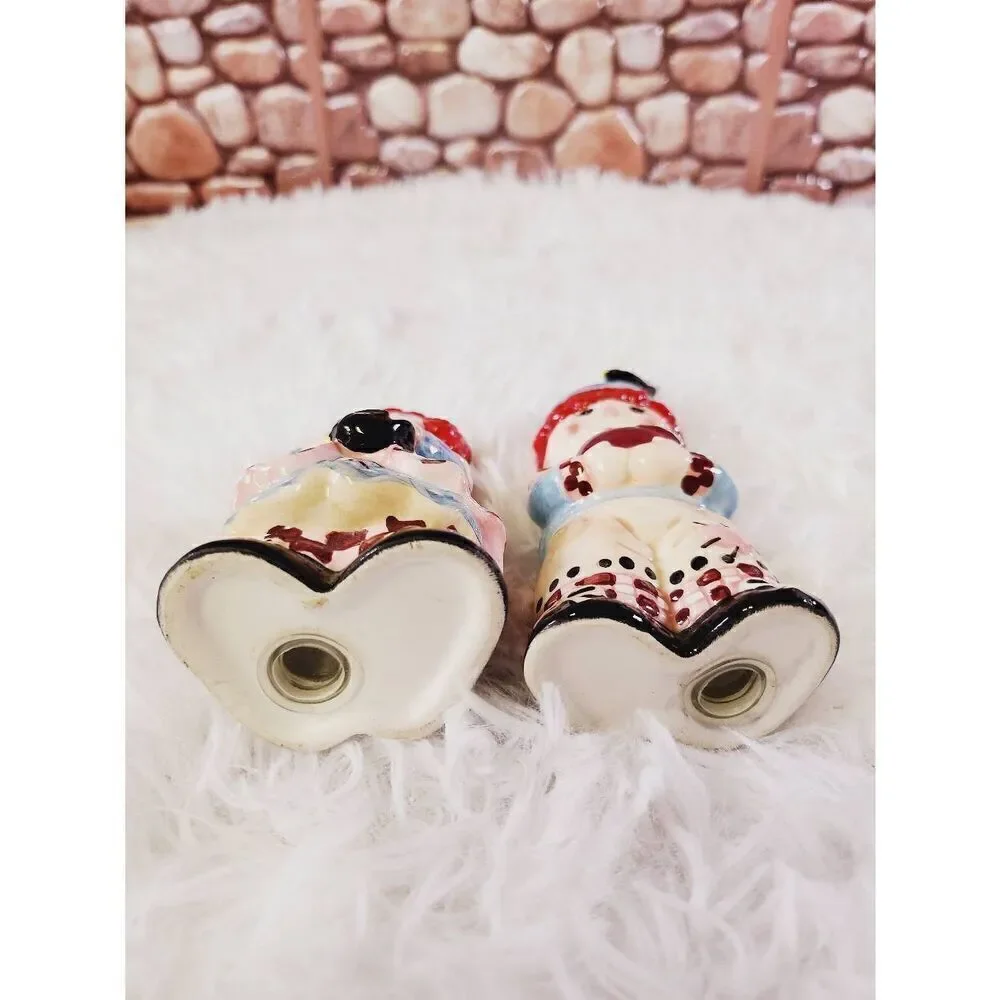 Raggedy Ann & Andy Salt & Pepper Shaker Set - Apple